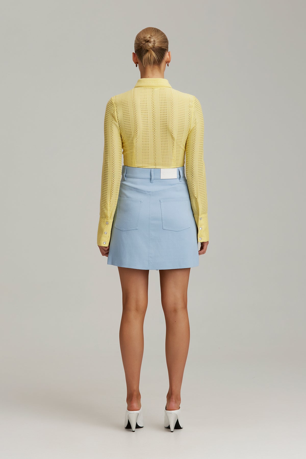 C/MEO Collective - Persuasive Skirt - Duck Egg