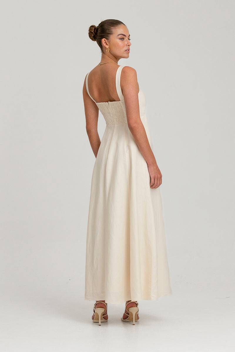 Finders - Mavis Maxi Dress - Natural