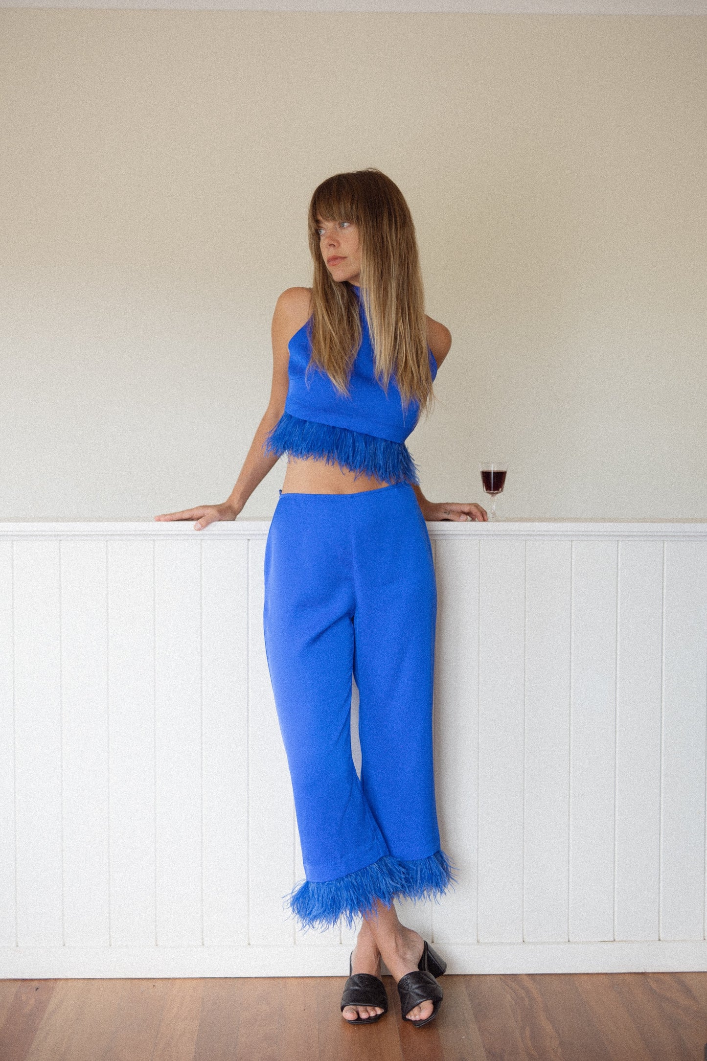 Keepsake - Aneka Pant - Cobalt