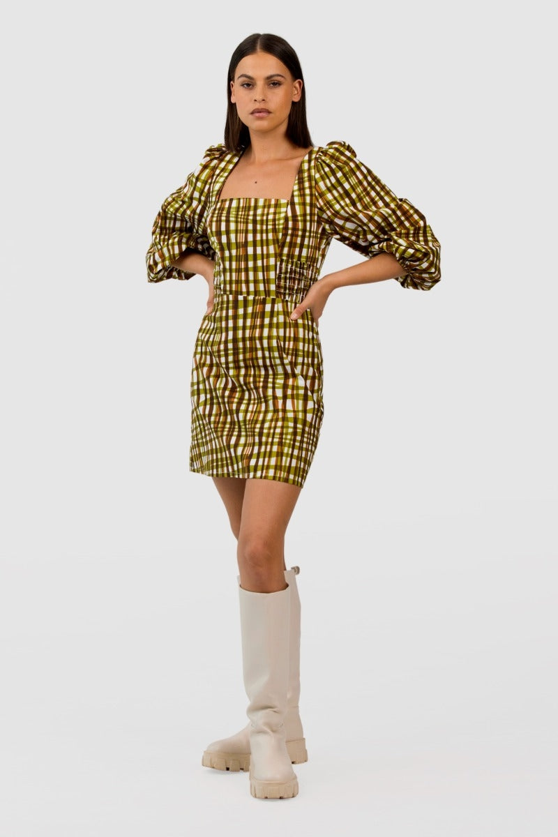 The Fifth Label - Tuscan Dress - Retro Check