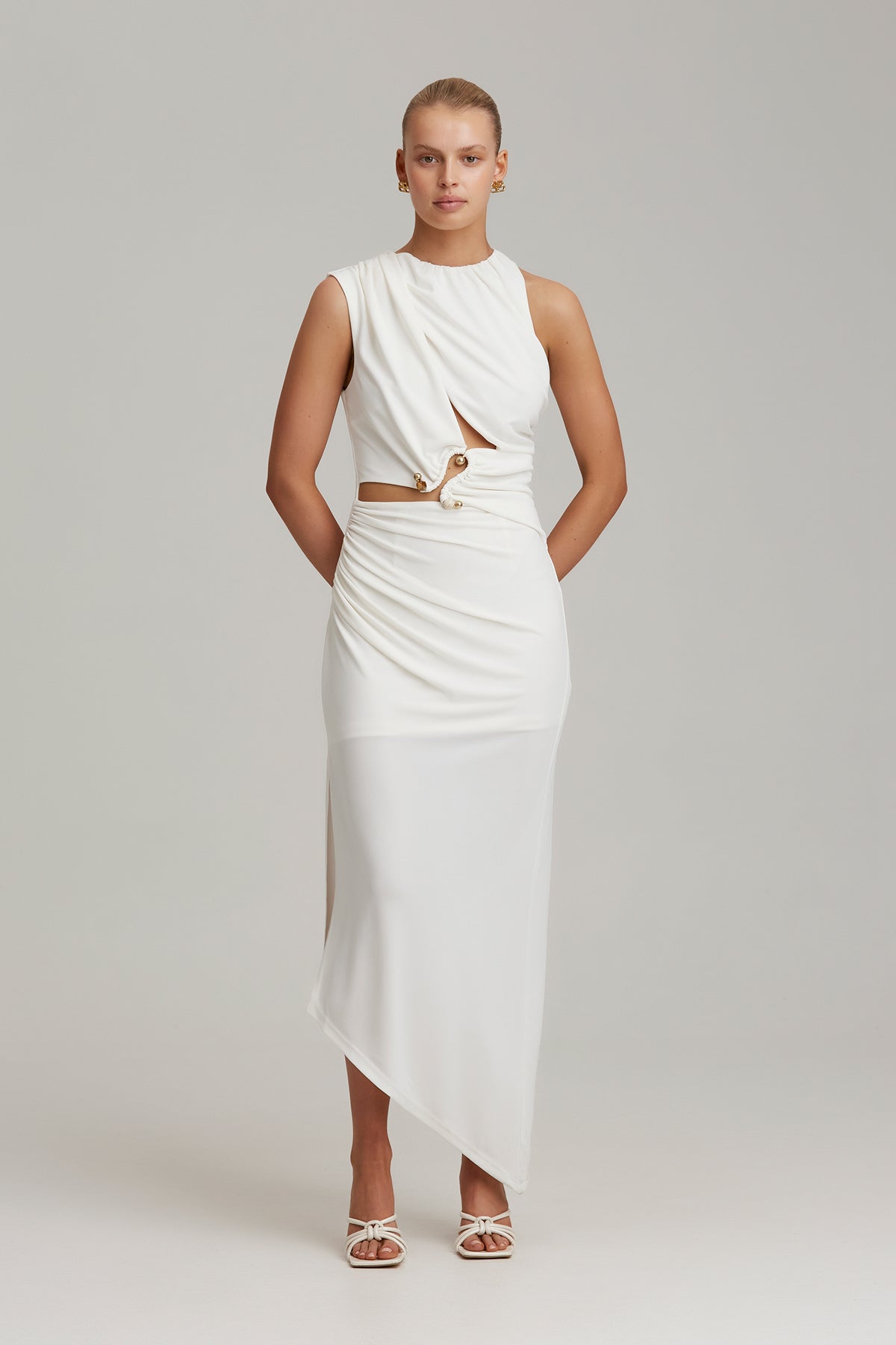 C/MEO Collective - Entropy Dress - White