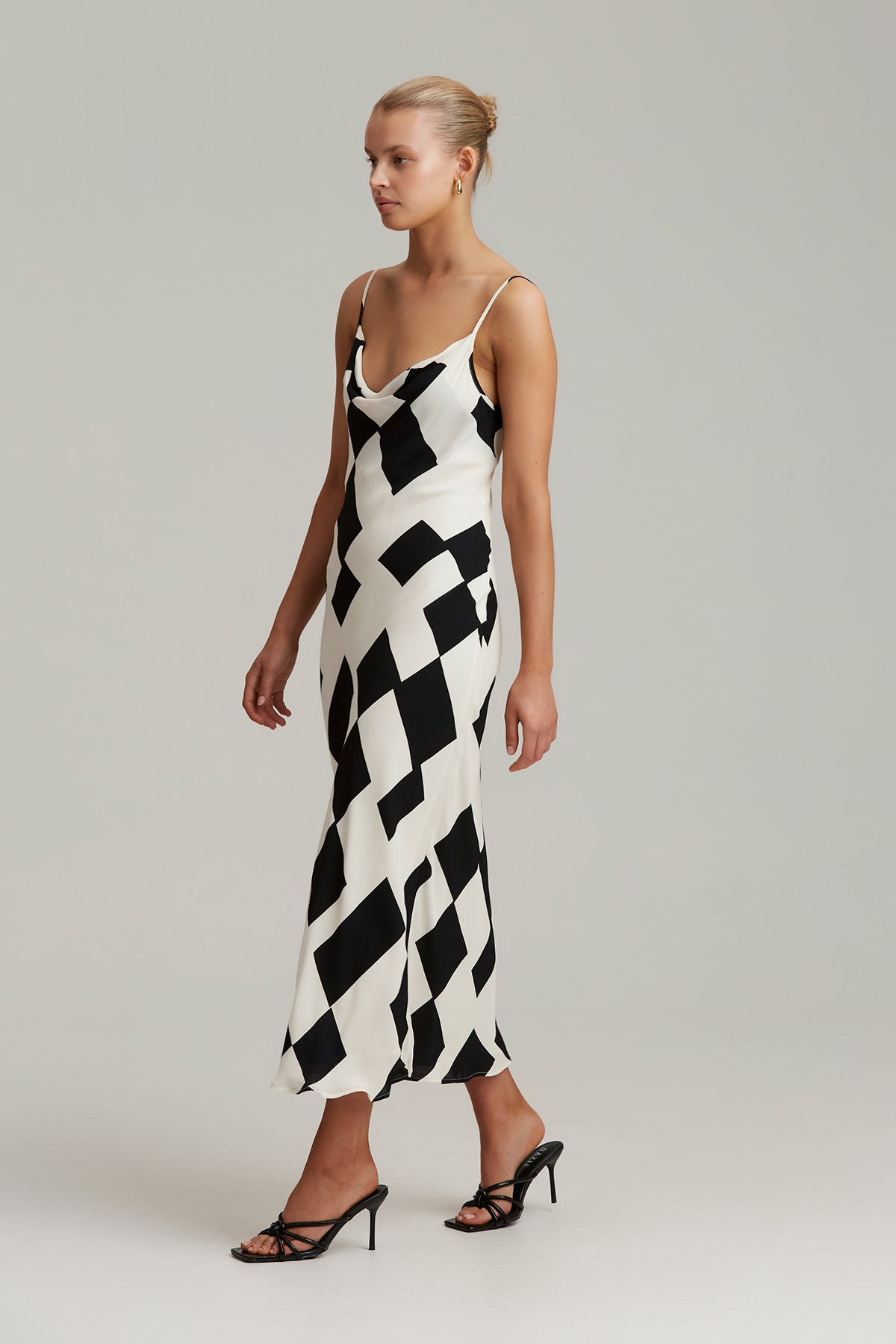 C/MEO Collective - Emergent Adore You Midi Dress - Interlude Print