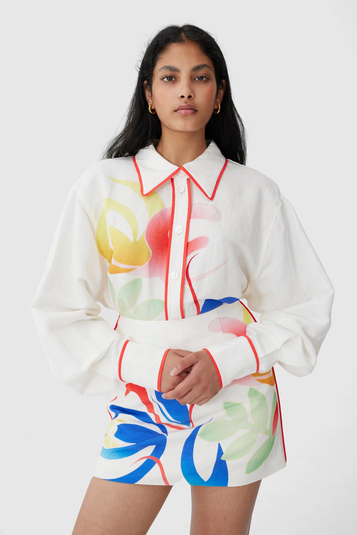 C/MEO Collective - Hyperreal Skirt - Abstraction Print