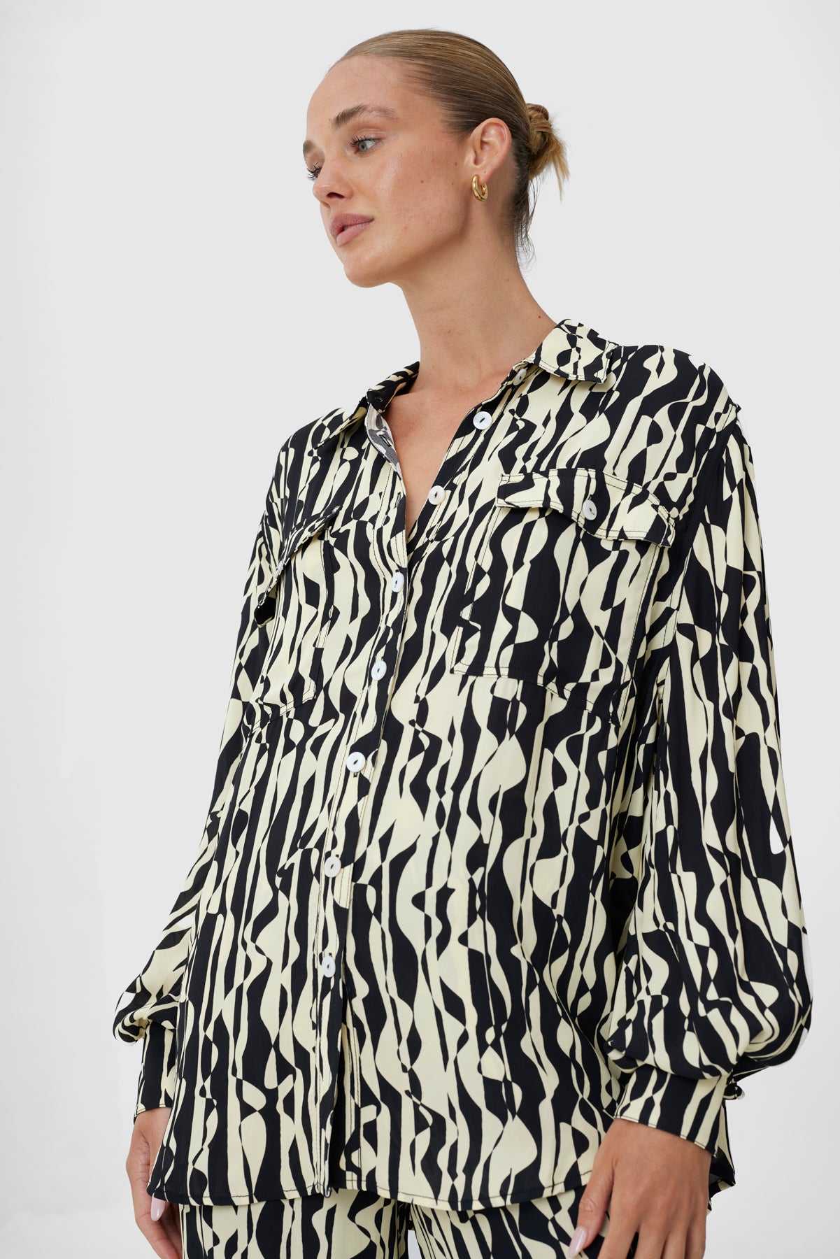 C/MEO Collective - Nothing Less Shirt - Shapes Print
