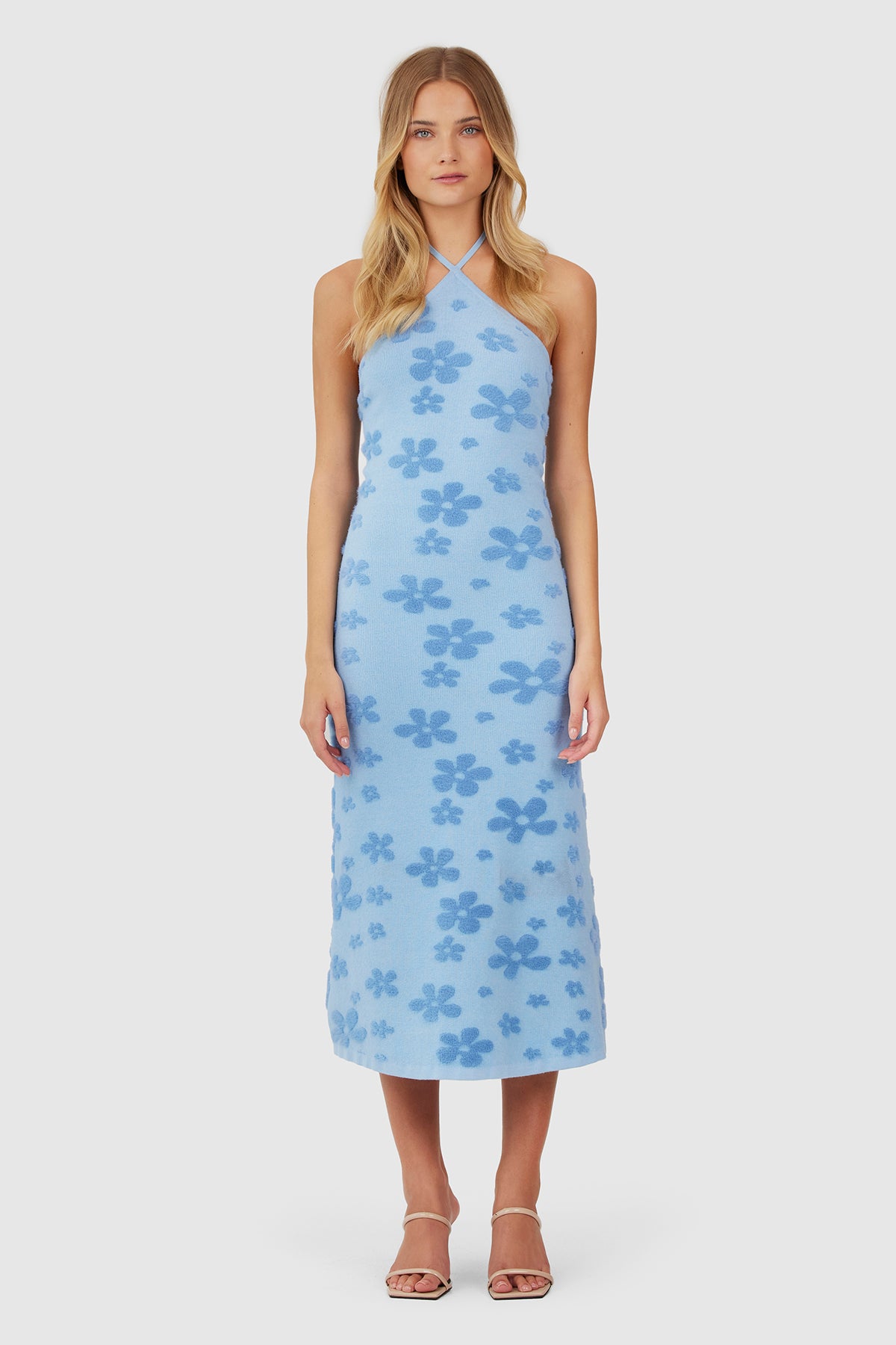 Finders - Poppy Dress - Blue Floral