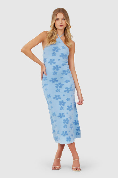 Finders - Poppy Dress - Blue Floral