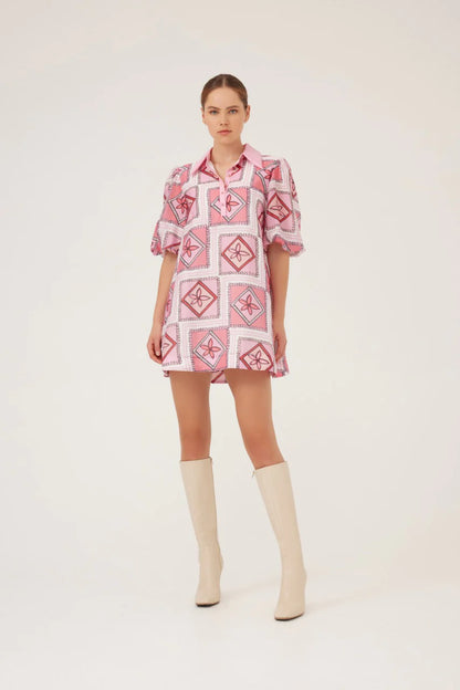 Keepsake - Vera Mini Dress - Candy Patchwork
