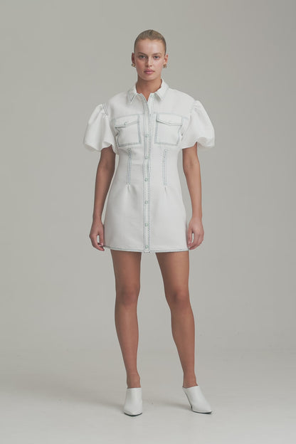 C/MEO Collective - Out Of Time Dress - White