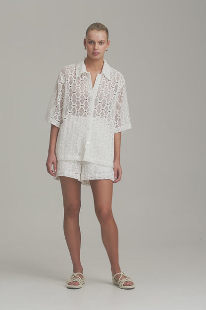 C/MEO Collective - Melodrama Short - White