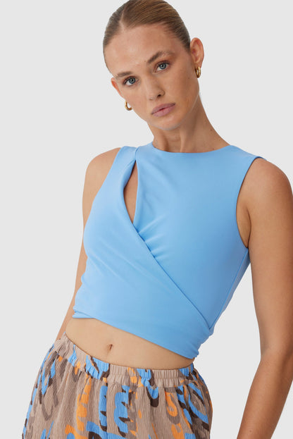 C/MEO Collective - Bad Habits Top - Baby Blue