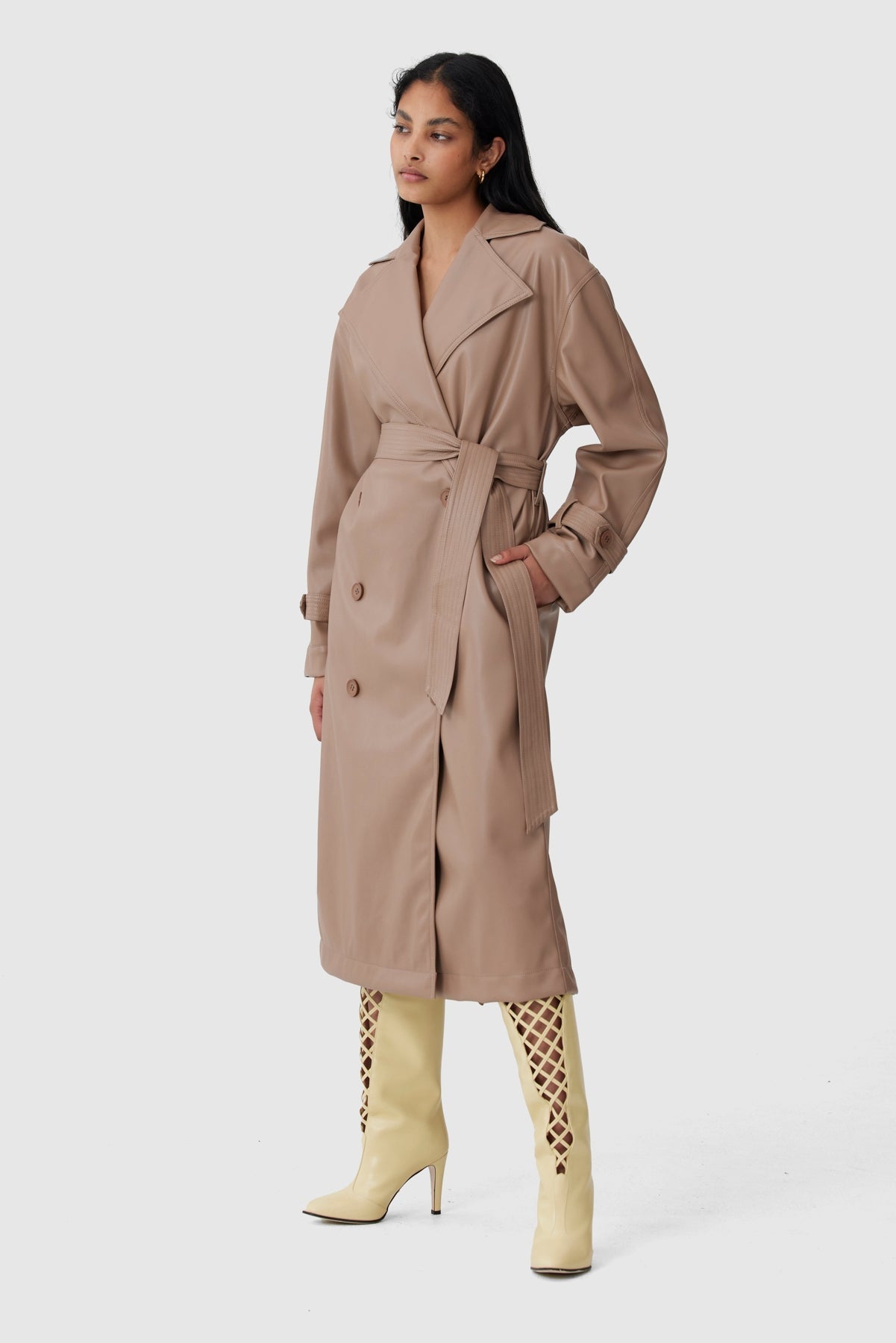 C/MEO Collective - Elation Trench - Tan