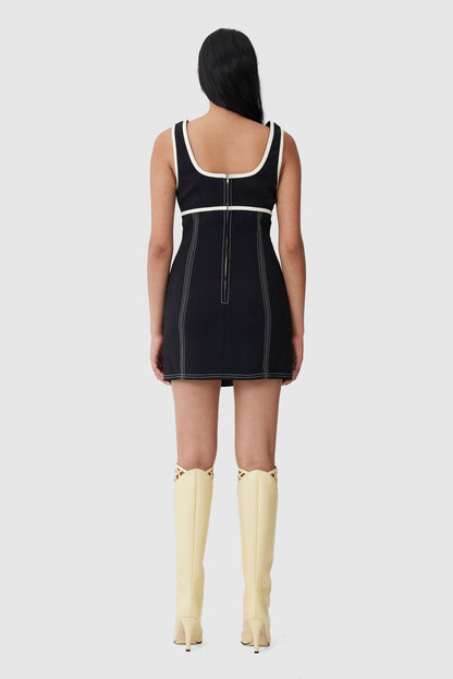 C/MEO Collective - Still Here Dress - Black W Butter