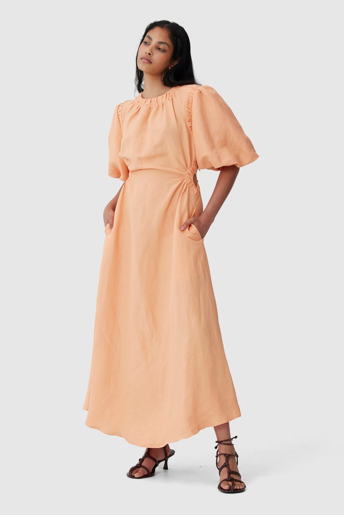 C/MEO Collective - Now And Forever Dress - Orange