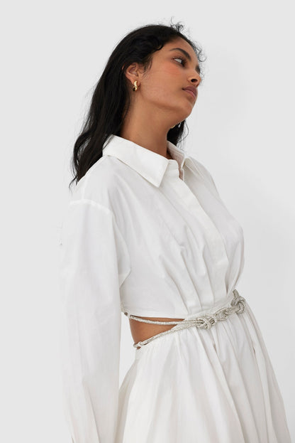 C/MEO Collective - See Me Shirt Dress - Ivory