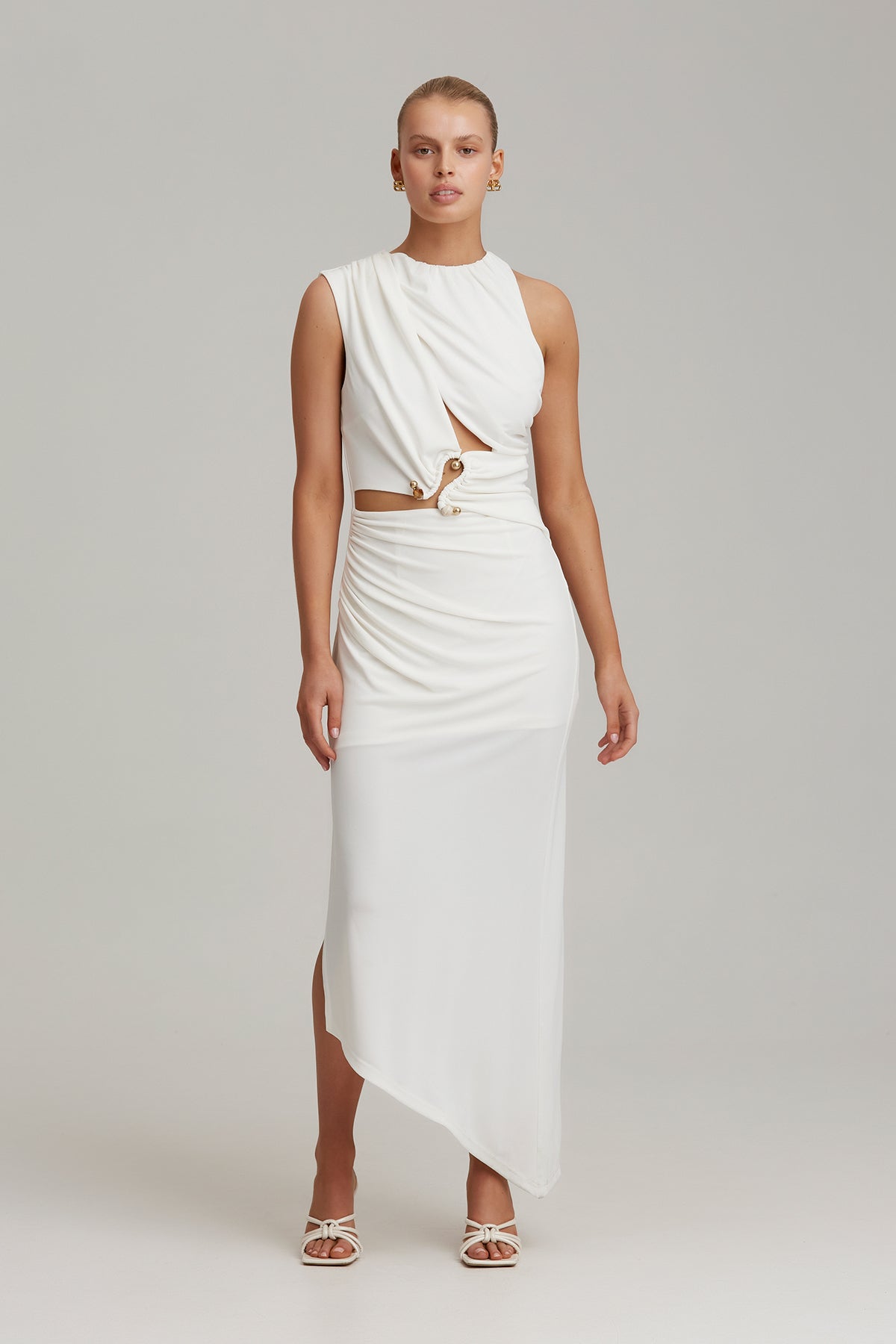 C/MEO Collective - Entropy Dress - White