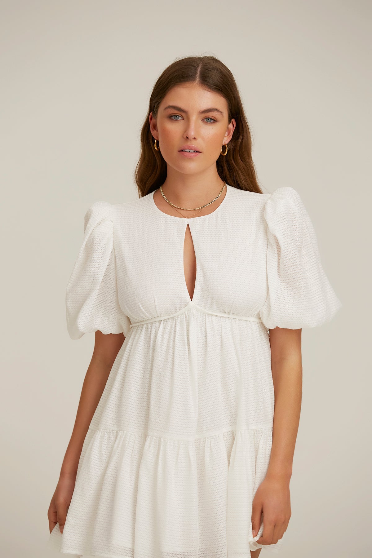 Finders - Georgia Mini Dress - White