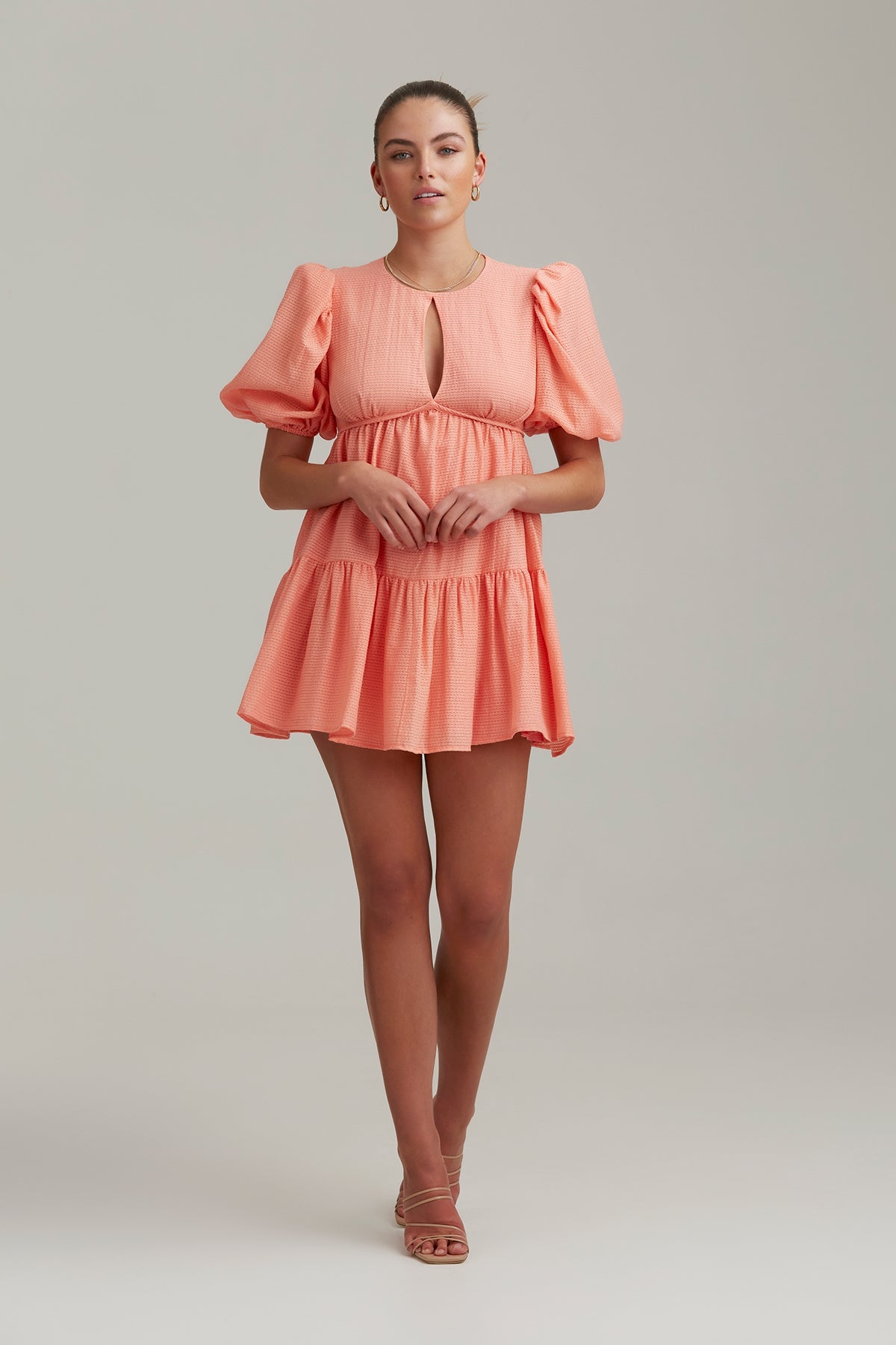 Finders - Georgia Mini Dress - Coral