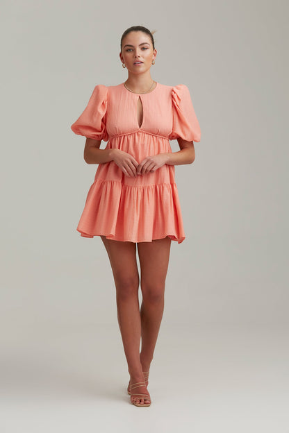 Finders - Georgia Mini Dress - Coral