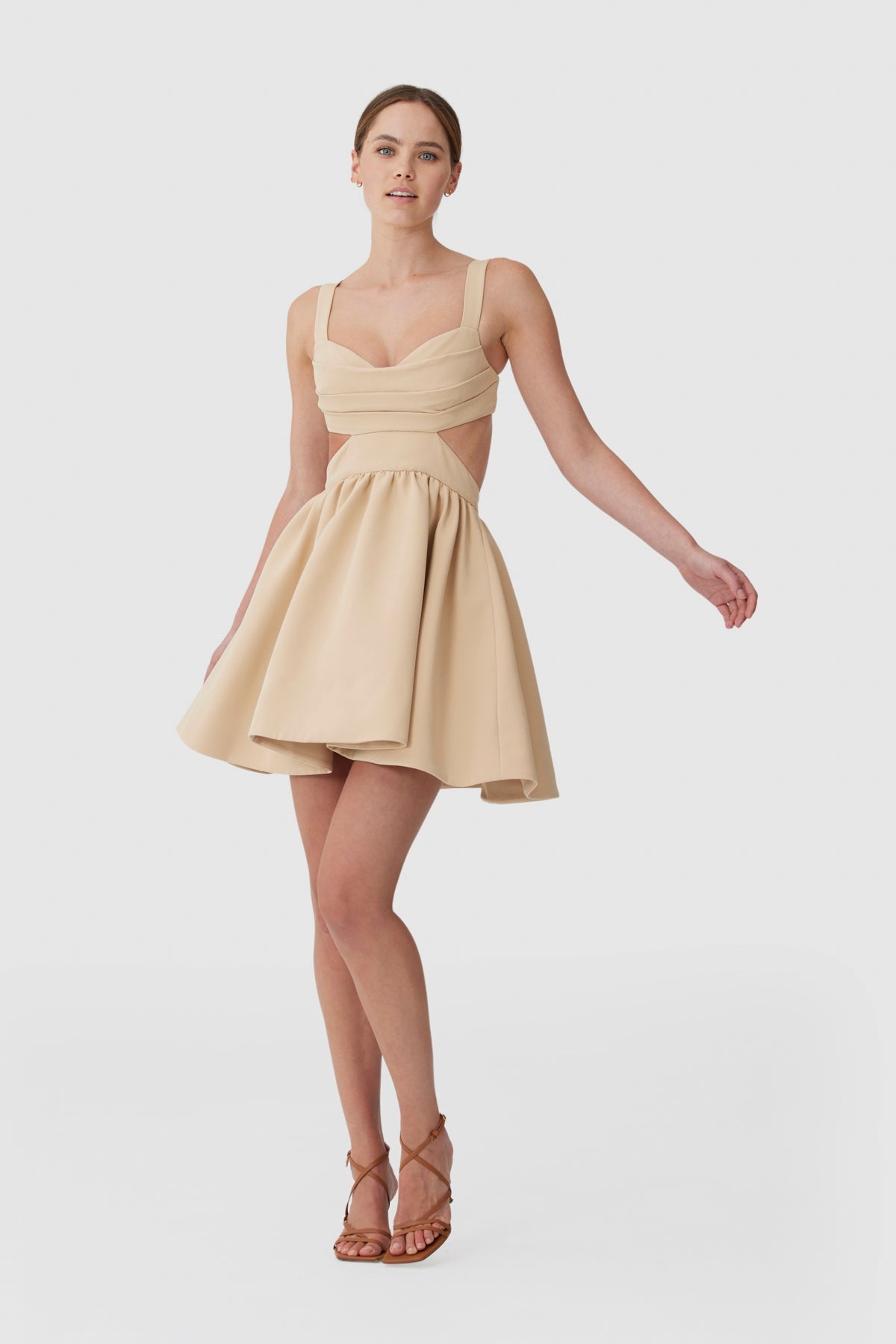 Keepsake - Sidney Mini Dress - Biscotti