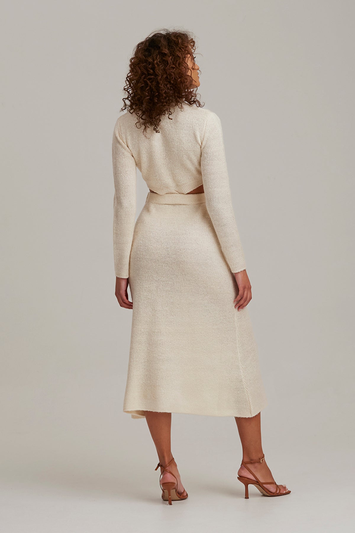 Keepsake - Vittoria Ls Knit Dress - Parchment – Fashion Bunker US