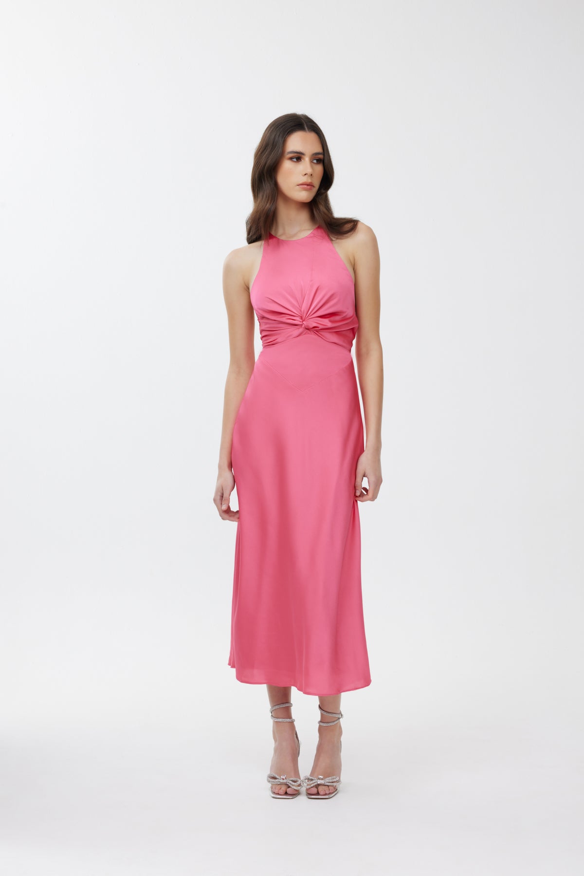 Keepsake - Kennedy Midi Dress - Hot Pink