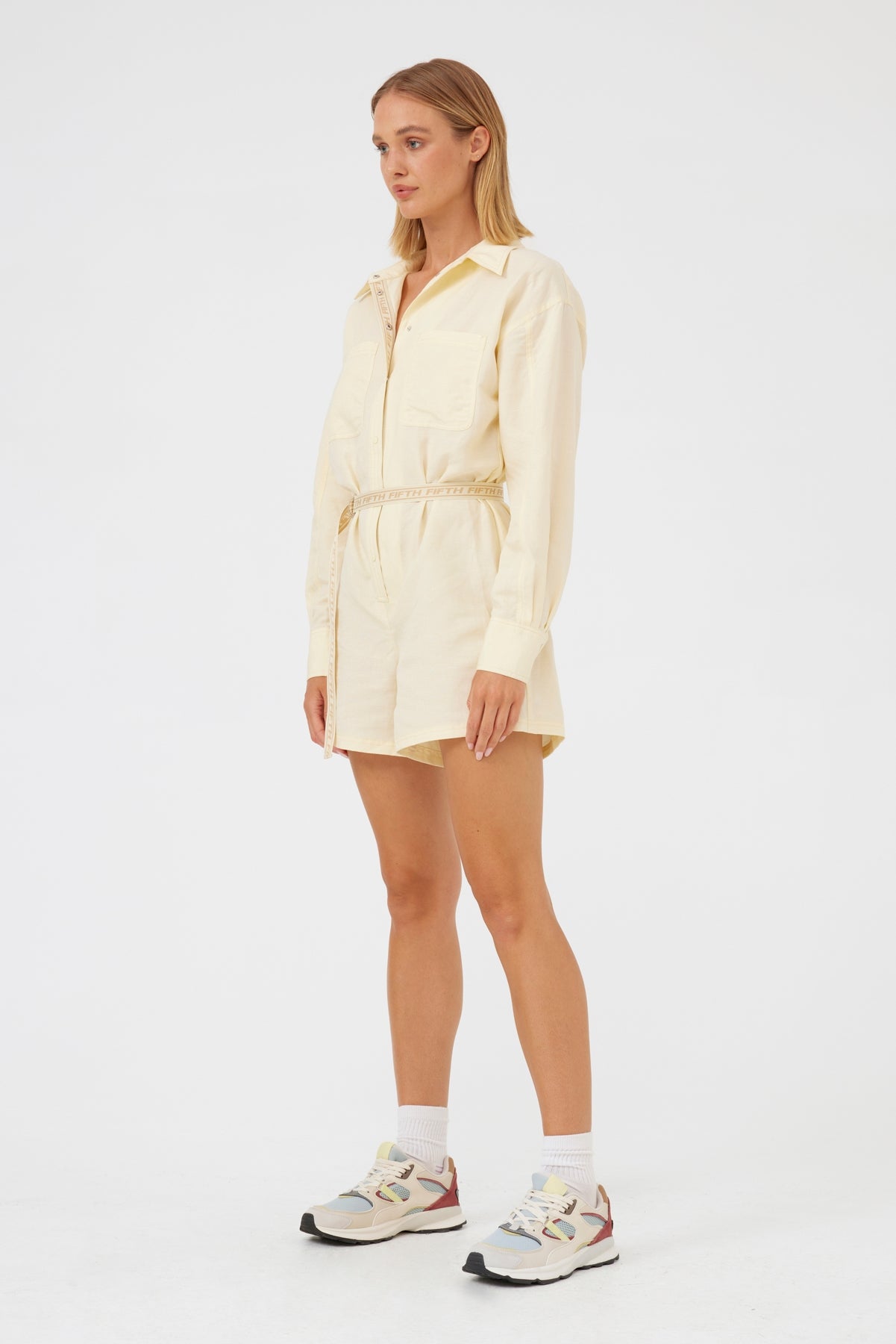 The Fifth Label - Acclaimed Playsuit - Banana